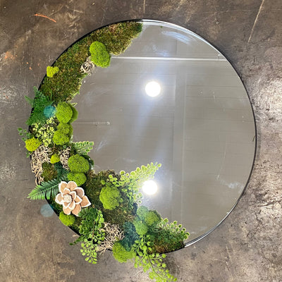 Moss Mirror Workshop Come join us @ Hi-Wire Brewing Sunday, July 21st. @ 2:00 P.M