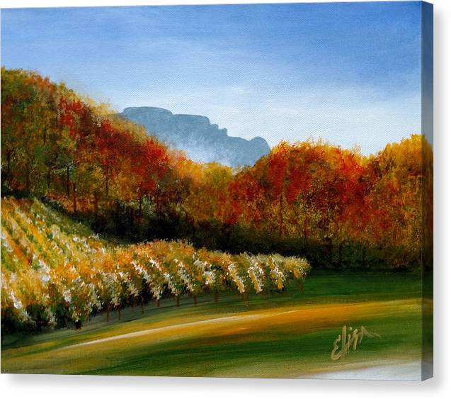 Grandfather Vineyard Winery - Canvas Print