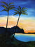Hawiian Sunset - Art Print