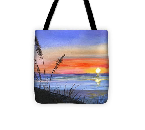 Sunrise at the beach - Tote Bag