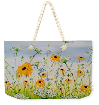 Whimsical Wildflowers - Weekender Tote Bag