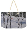 Winter Snow - Weekender Tote Bag